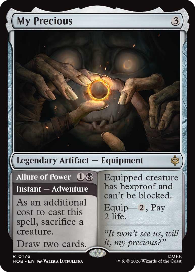 My Precious [The Hobbit] | Jomio and Rueliete's Cards and Comics