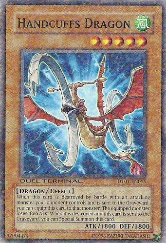 Handcuffs Dragon [DT01-EN055] Common | Jomio and Rueliete's Cards and Comics