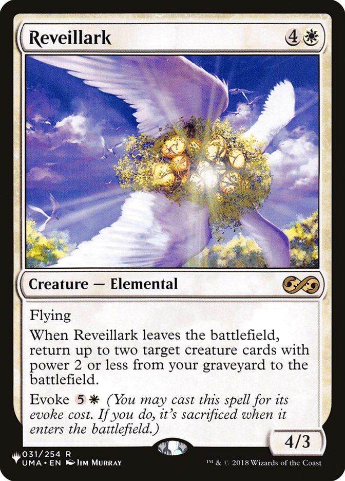 Reveillark [The List] | Jomio and Rueliete's Cards and Comics