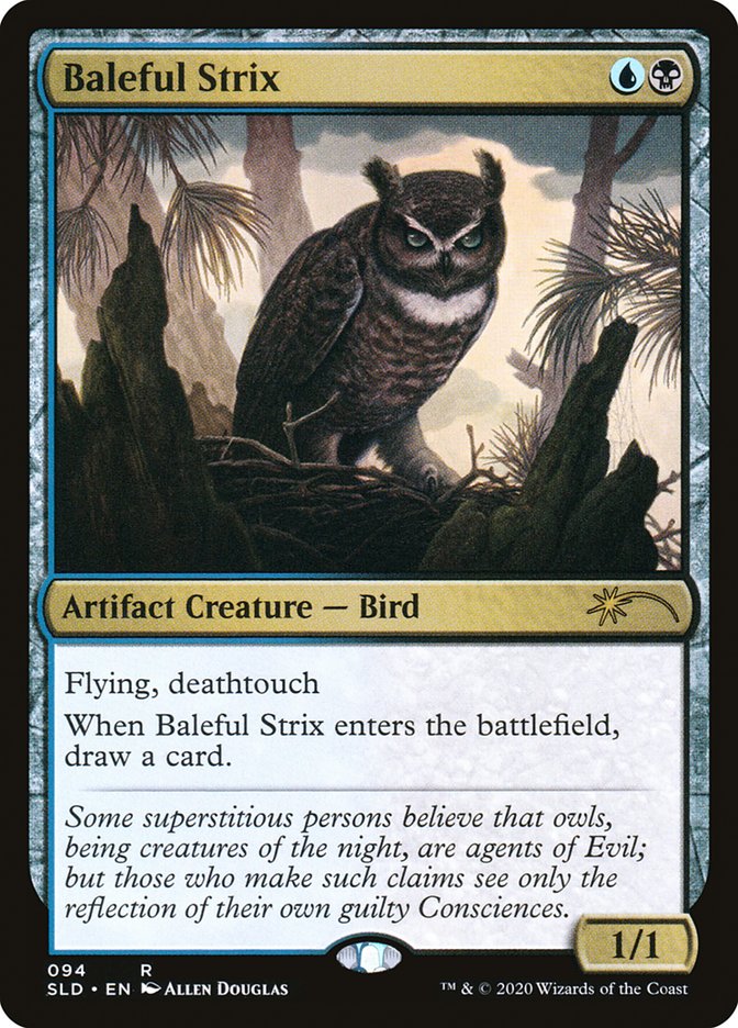 Baleful Strix [Secret Lair Drop Series] | Jomio and Rueliete's Cards and Comics