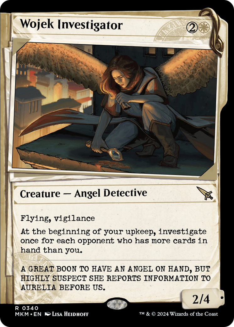 Wojek Investigator (Showcase) [Murders at Karlov Manor] | Jomio and Rueliete's Cards and Comics