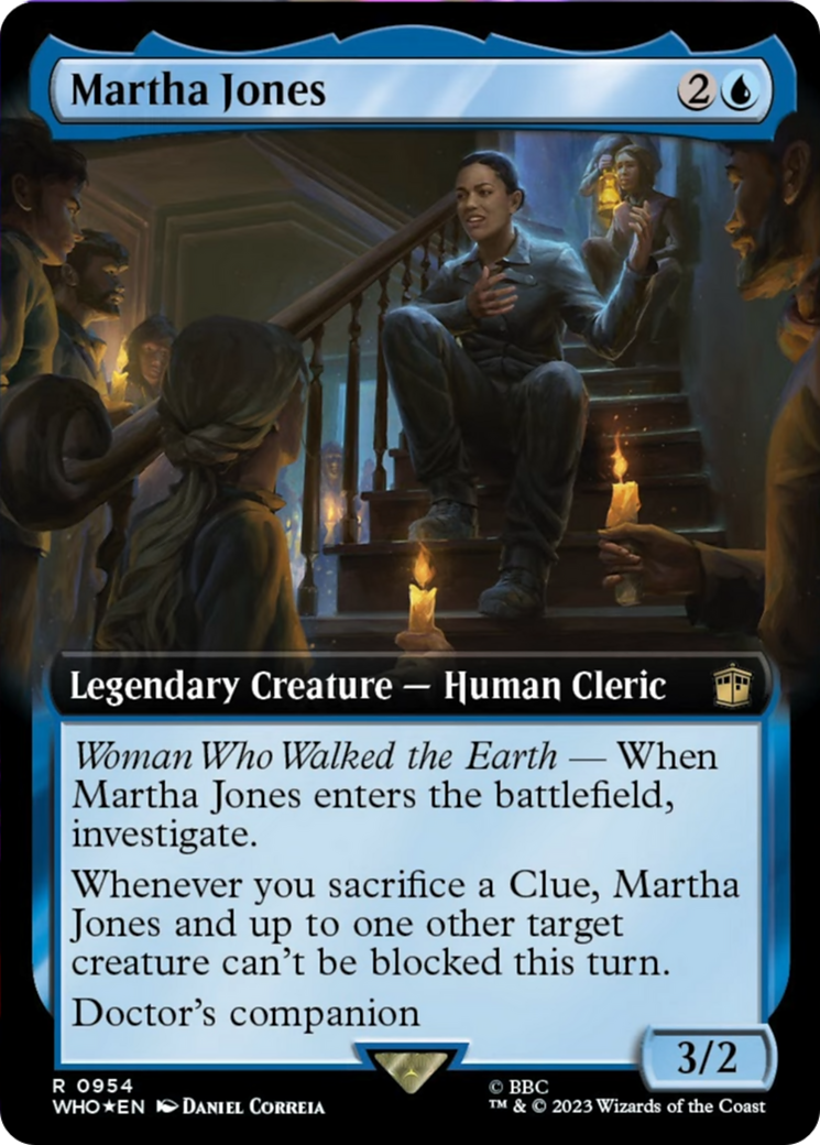 Martha Jones (Extended Art) (Surge Foil) [Doctor Who] | Jomio and Rueliete's Cards and Comics