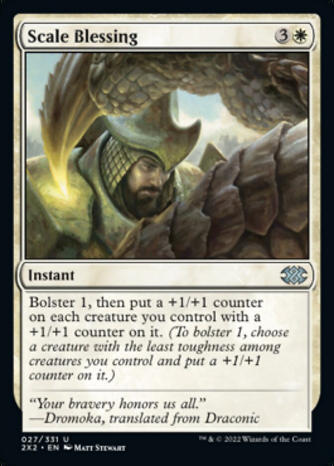 Scale Blessing [Double Masters 2022] | Jomio and Rueliete's Cards and Comics