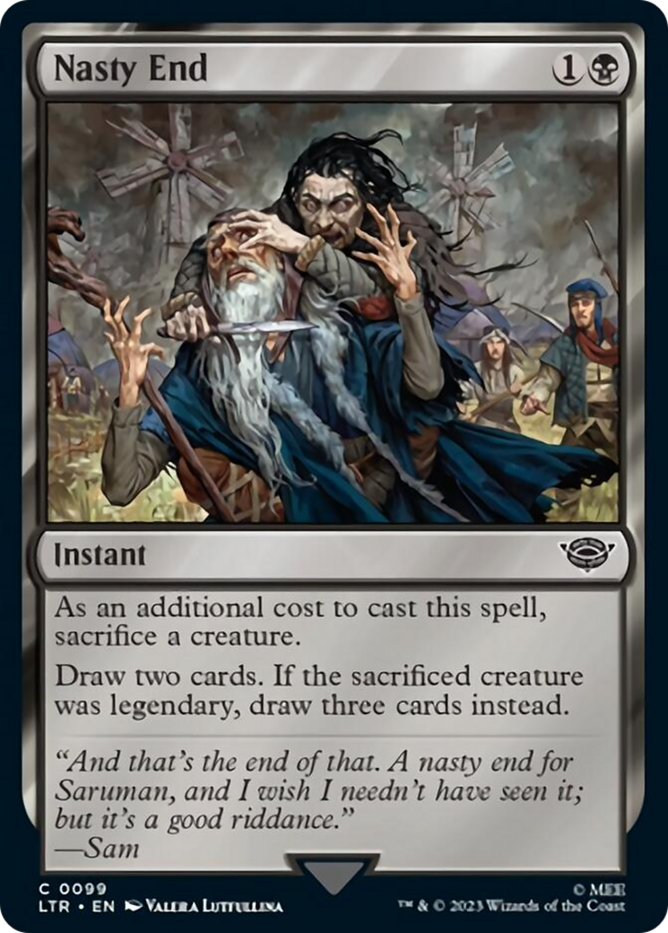 Nasty End [The Lord of the Rings: Tales of Middle-Earth] | Jomio and Rueliete's Cards and Comics