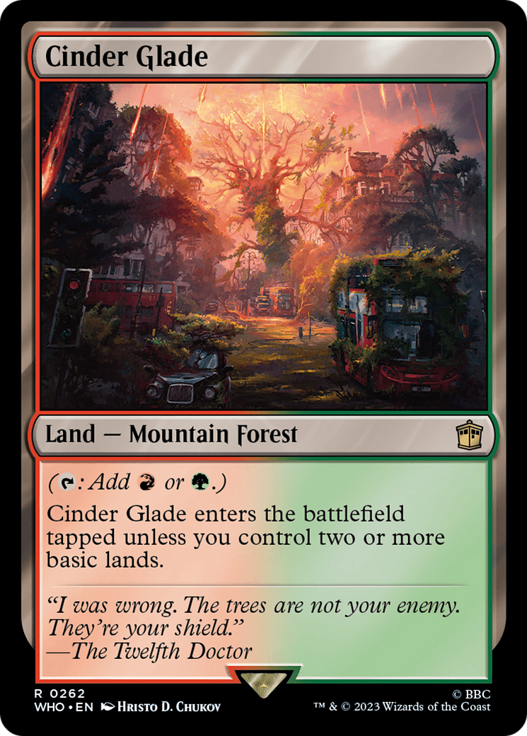 Cinder Glade [Doctor Who] | Jomio and Rueliete's Cards and Comics