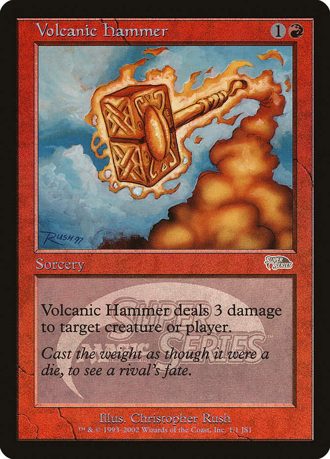 Volcanic Hammer [Junior Super Series] | Jomio and Rueliete's Cards and Comics