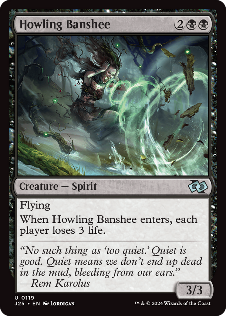 Howling Banshee [Foundations Jumpstart] | Jomio and Rueliete's Cards and Comics