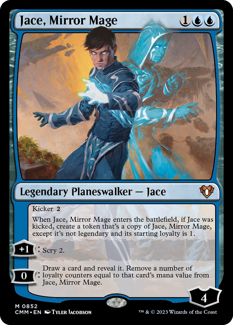 Jace, Mirror Mage [Commander Masters] | Jomio and Rueliete's Cards and Comics