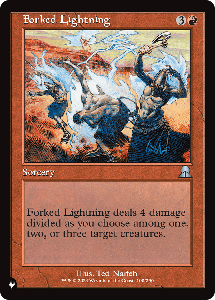 Forked Lightning [The List] | Jomio and Rueliete's Cards and Comics