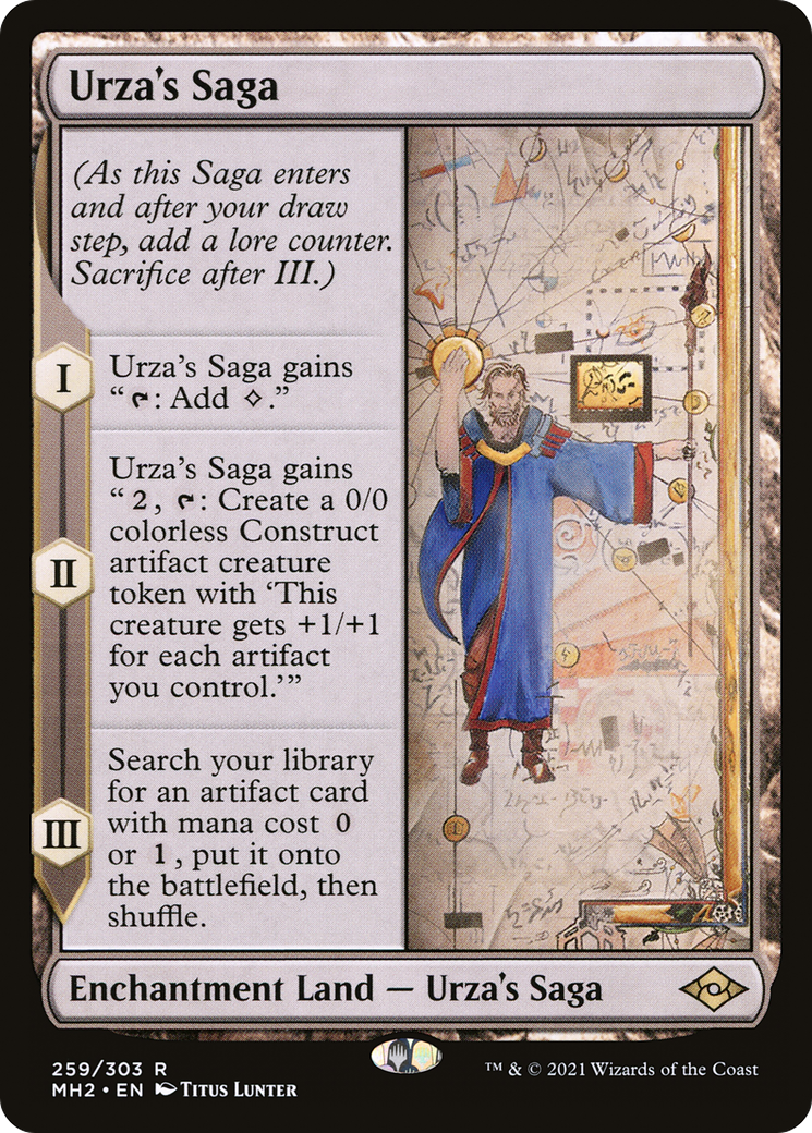 Urza's Saga [Modern Horizons 2] | Jomio and Rueliete's Cards and Comics