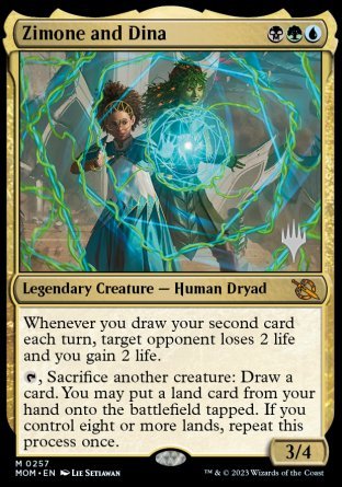 Zimone and Dina (Promo Pack) [March of the Machine Promos] | Jomio and Rueliete's Cards and Comics