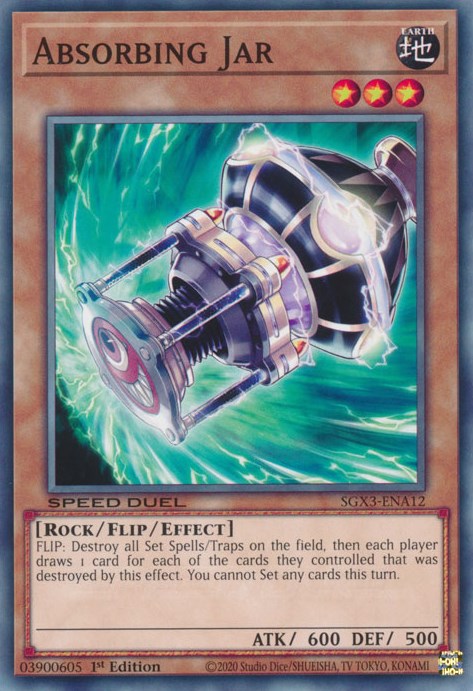 Absorbing Jar [SGX3-ENA12] Common | Jomio and Rueliete's Cards and Comics