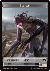 Eldrazi // Citizen Double-Sided Token [Tarkir: Dragonstorm Commander Tokens] | Jomio and Rueliete's Cards and Comics