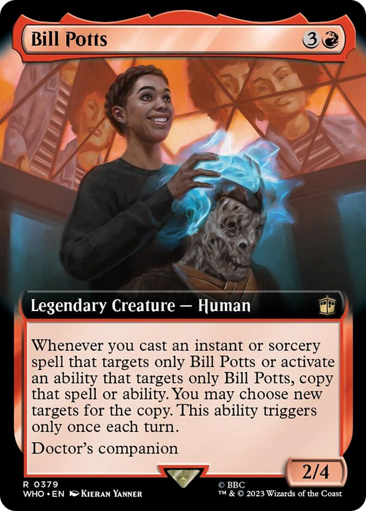 Bill Potts (Extended Art) [Doctor Who] | Jomio and Rueliete's Cards and Comics