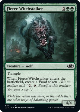 Fierce Witchstalker [Jumpstart 2022] | Jomio and Rueliete's Cards and Comics