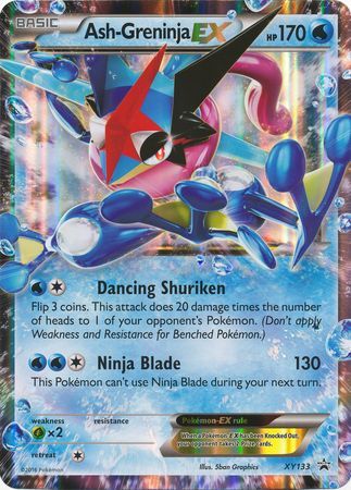 Ash-Greninja EX (XY133) (Jumbo Card) [XY: Black Star Promos] | Jomio and Rueliete's Cards and Comics