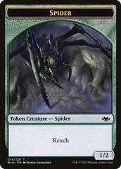 Shapeshifter // Spider Double-Sided Token [Modern Horizons Tokens] | Jomio and Rueliete's Cards and Comics