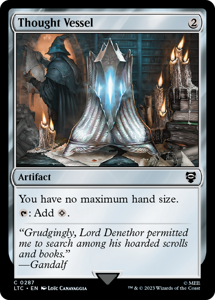 Thought Vessel [The Lord of the Rings: Tales of Middle-Earth Commander] | Jomio and Rueliete's Cards and Comics
