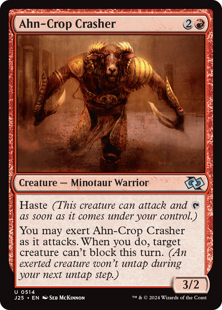 Ahn-Crop Crasher [Foundations Jumpstart] | Jomio and Rueliete's Cards and Comics