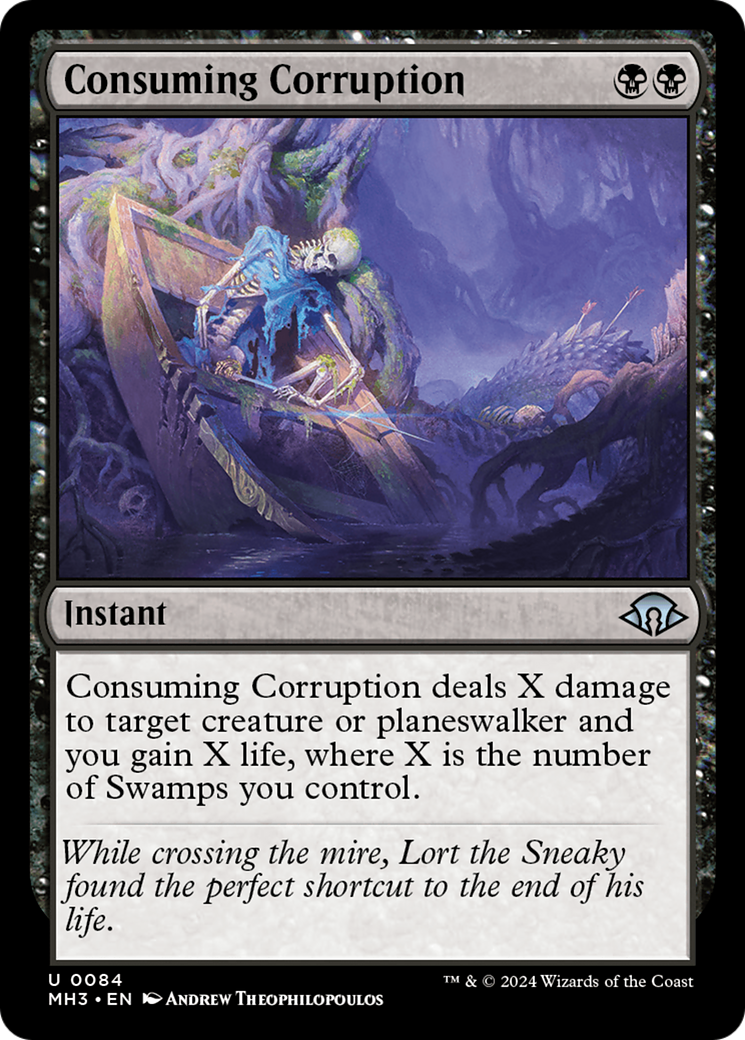 Consuming Corruption [Modern Horizons 3] | Jomio and Rueliete's Cards and Comics