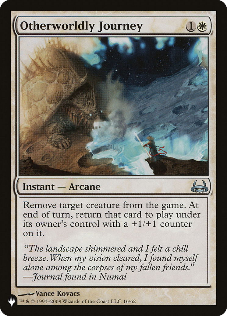 Otherworldly Journey [The List] | Jomio and Rueliete's Cards and Comics