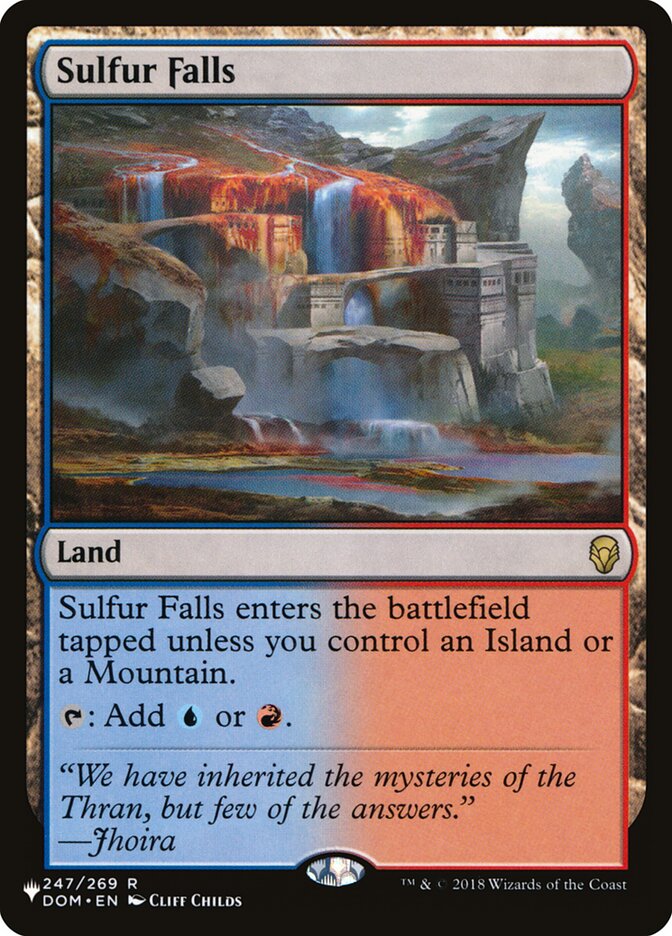 Sulfur Falls [Secret Lair: Heads I Win, Tails You Lose] | Jomio and Rueliete's Cards and Comics
