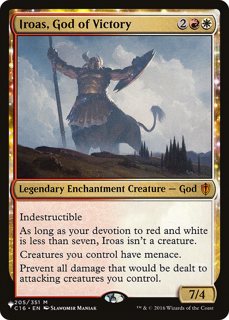 Iroas, God of Victory [The List] | Jomio and Rueliete's Cards and Comics