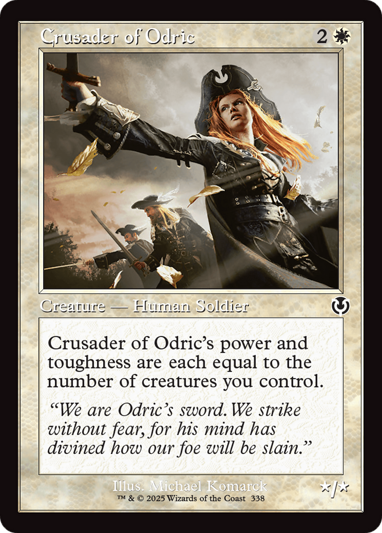 Crusader of Odric (Retro Frame) [Innistrad Remastered] | Jomio and Rueliete's Cards and Comics