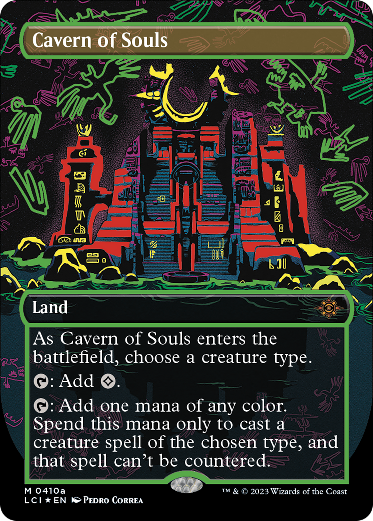 Cavern of Souls (0410a) (Borderless) [The Lost Caverns of Ixalan] | Jomio and Rueliete's Cards and Comics