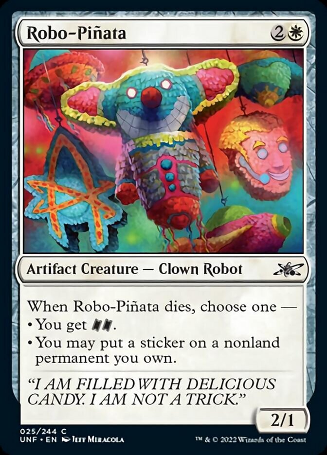 Robo-Pinata [Unfinity] | Jomio and Rueliete's Cards and Comics