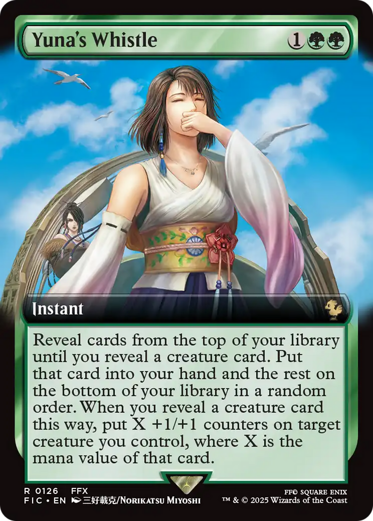 Yuna's Whistle (Extended Art) [FINAL FANTASY Commander] | Jomio and Rueliete's Cards and Comics