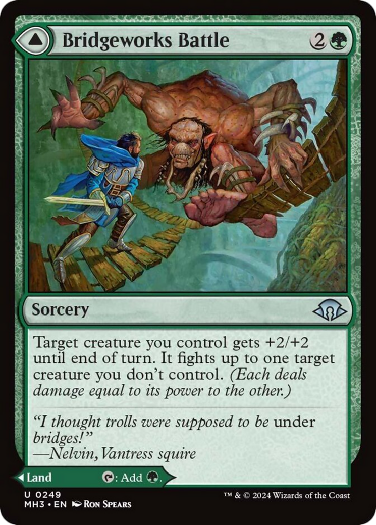 Bridgeworks Battle // Tanglespan Bridgeworks [Modern Horizons 3] | Jomio and Rueliete's Cards and Comics