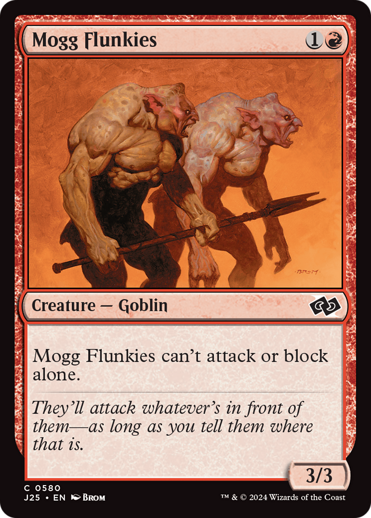 Mogg Flunkies [Foundations Jumpstart] | Jomio and Rueliete's Cards and Comics