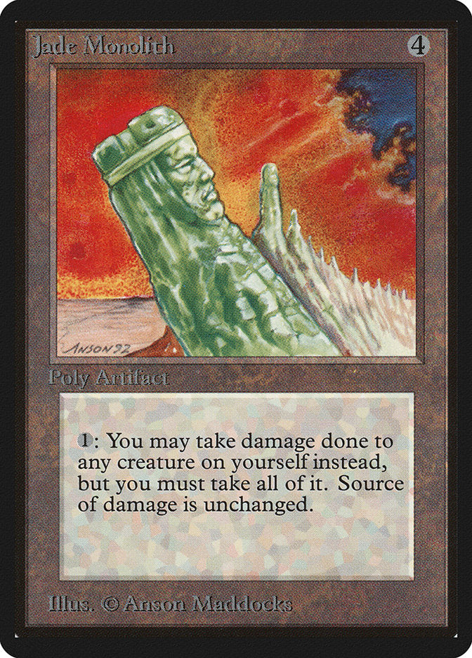 Jade Monolith [Beta Edition] | Jomio and Rueliete's Cards and Comics