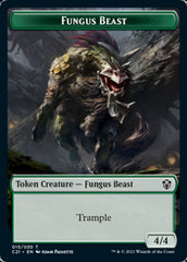 Demon // Fungus Beast Double-Sided Token [Commander 2021 Tokens] | Jomio and Rueliete's Cards and Comics