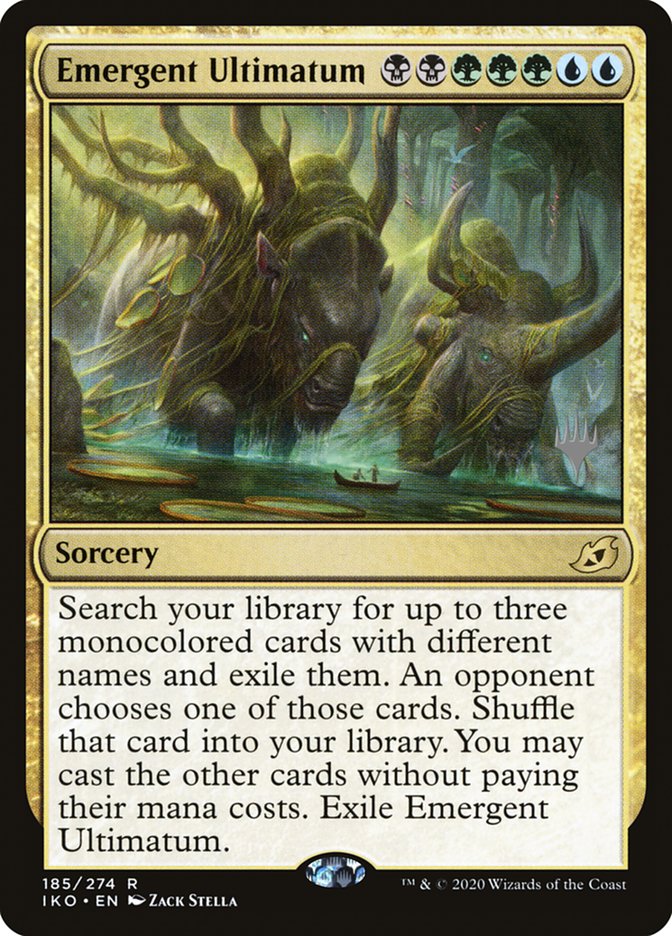 Emergent Ultimatum (Promo Pack) [Ikoria: Lair of Behemoths Promos] | Jomio and Rueliete's Cards and Comics