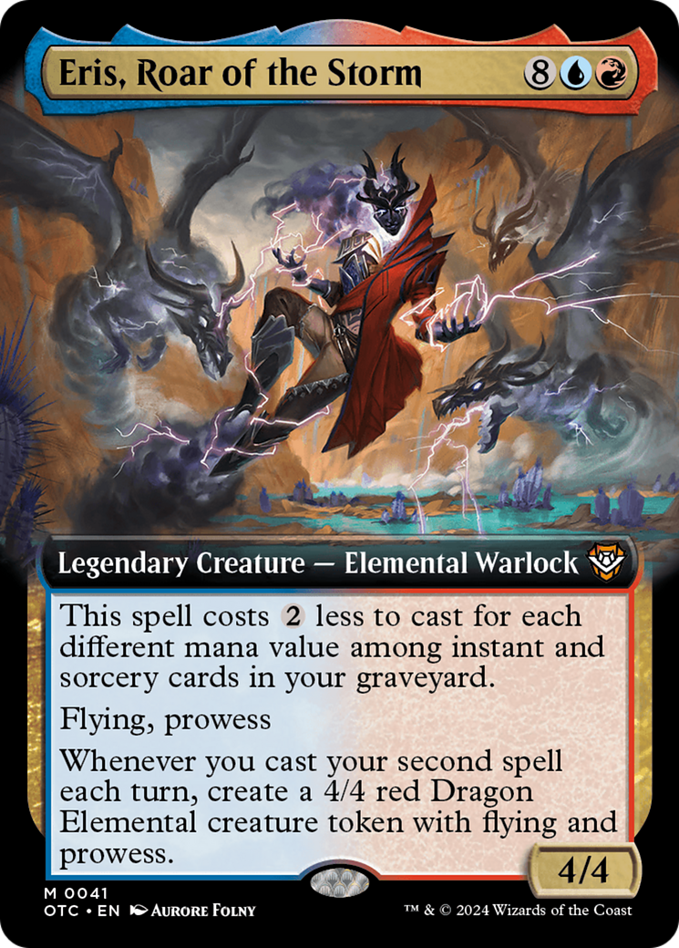 Eris, Roar of the Storm (Extended Art) [Outlaws of Thunder Junction Commander] | Jomio and Rueliete's Cards and Comics