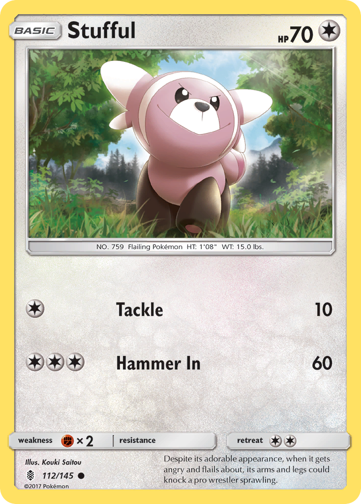 Stufful (112/145) [Sun & Moon: Guardians Rising] | Jomio and Rueliete's Cards and Comics