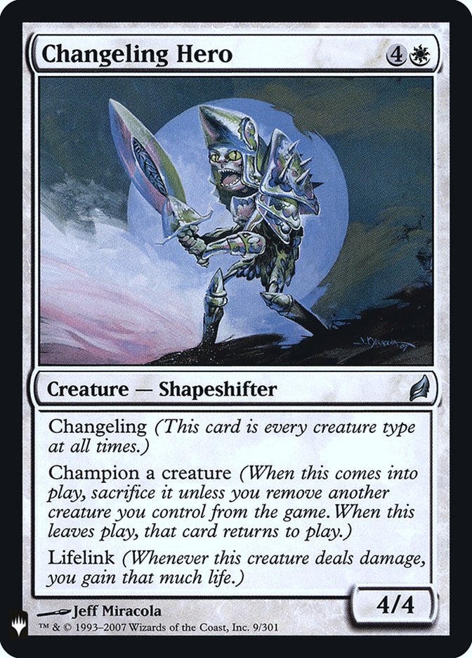 Changeling Hero [Mystery Booster] | Jomio and Rueliete's Cards and Comics