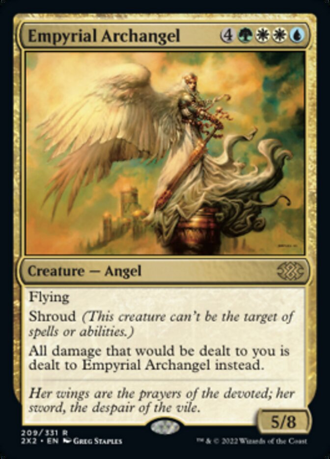 Empyrial Archangel [Double Masters 2022] | Jomio and Rueliete's Cards and Comics