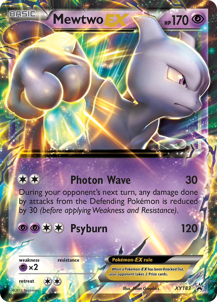 Mewtwo EX (XY183) [XY: Black Star Promos] | Jomio and Rueliete's Cards and Comics