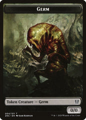 Faerie Rogue // Germ Double-Sided Token [Zendikar Rising Commander Tokens] | Jomio and Rueliete's Cards and Comics