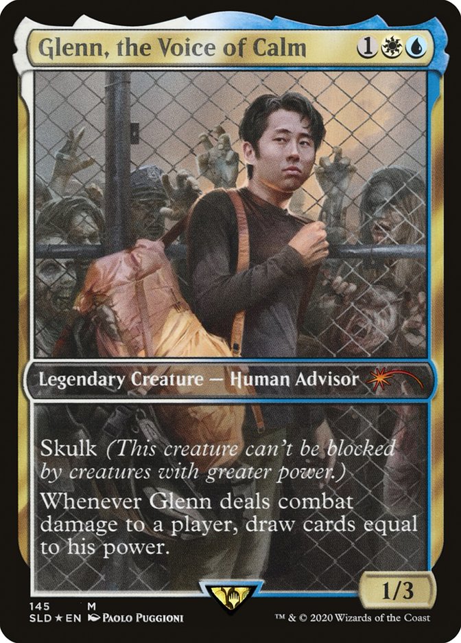 Glenn, the Voice of Calm [Secret Lair Drop Series] | Jomio and Rueliete's Cards and Comics