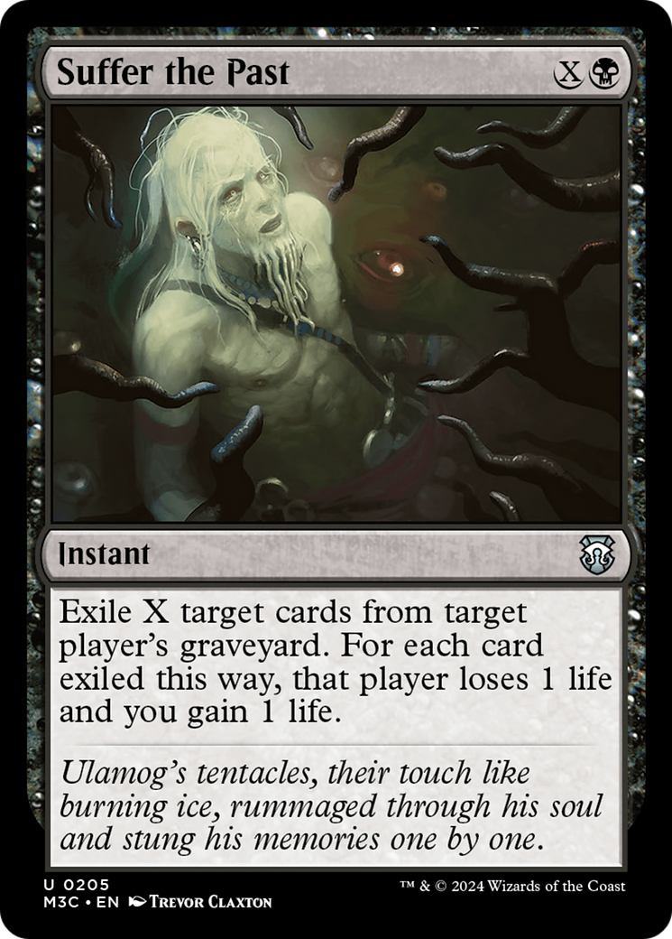 Suffer the Past (Ripple Foil) [Modern Horizons 3 Commander] | Jomio and Rueliete's Cards and Comics