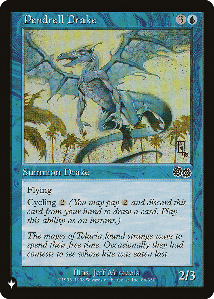Pendrell Drake [The List] | Jomio and Rueliete's Cards and Comics