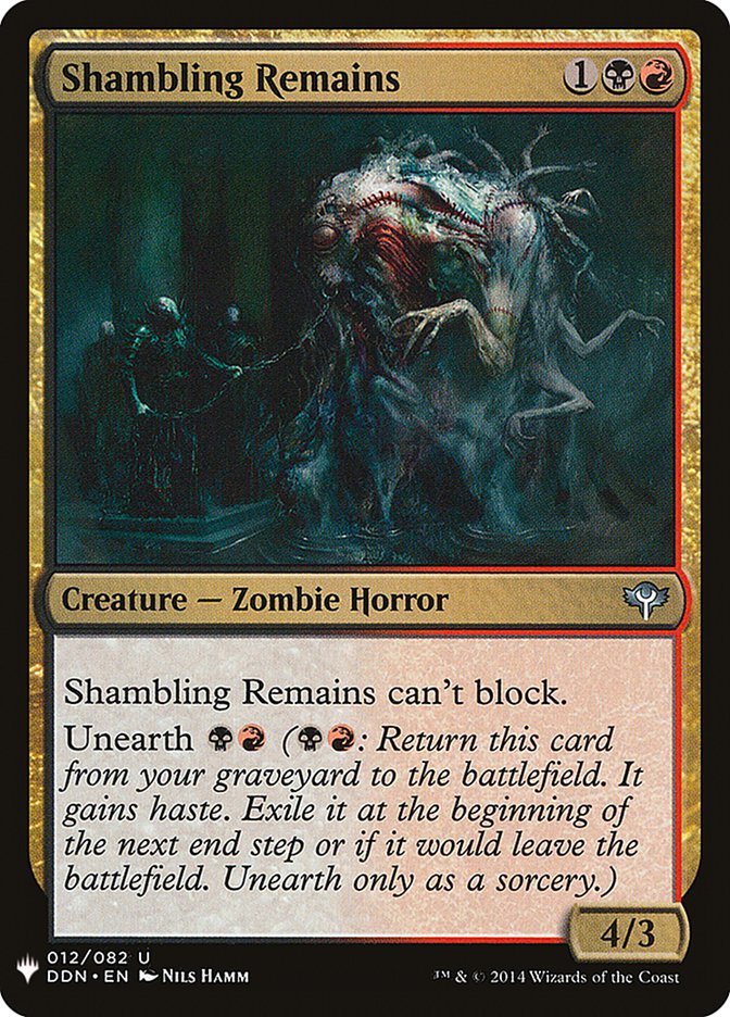 Shambling Remains [Mystery Booster] | Jomio and Rueliete's Cards and Comics