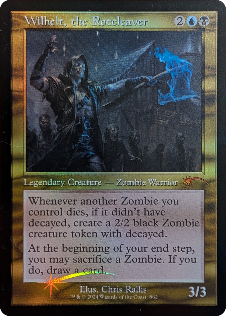 Wilhelt, the Rotcleaver (Retro Frame) [Secret Lair Drop Series] | Jomio and Rueliete's Cards and Comics