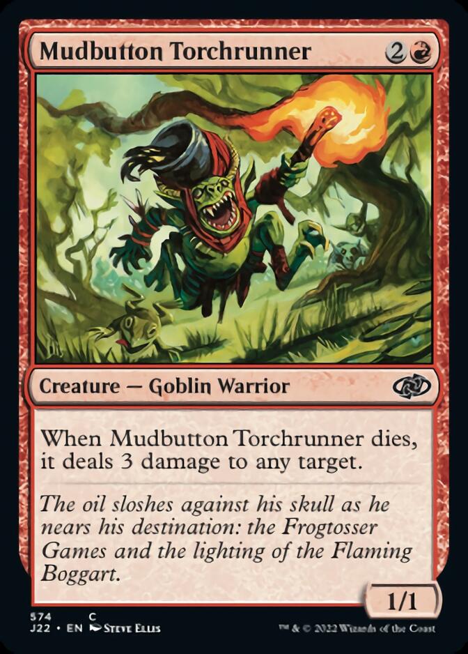 Mudbutton Torchrunner [Jumpstart 2022] | Jomio and Rueliete's Cards and Comics