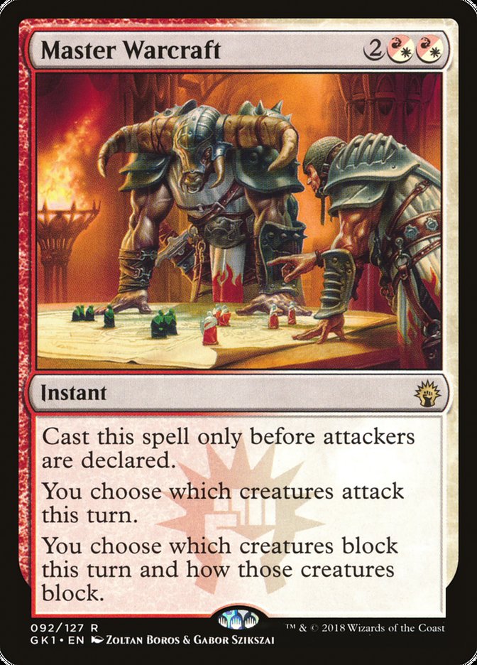Master Warcraft [Guilds of Ravnica Guild Kit] | Jomio and Rueliete's Cards and Comics