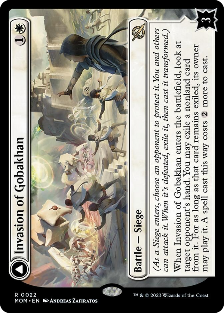 Invasion of Gobakhan // Lightshield Array [March of the Machine] | Jomio and Rueliete's Cards and Comics